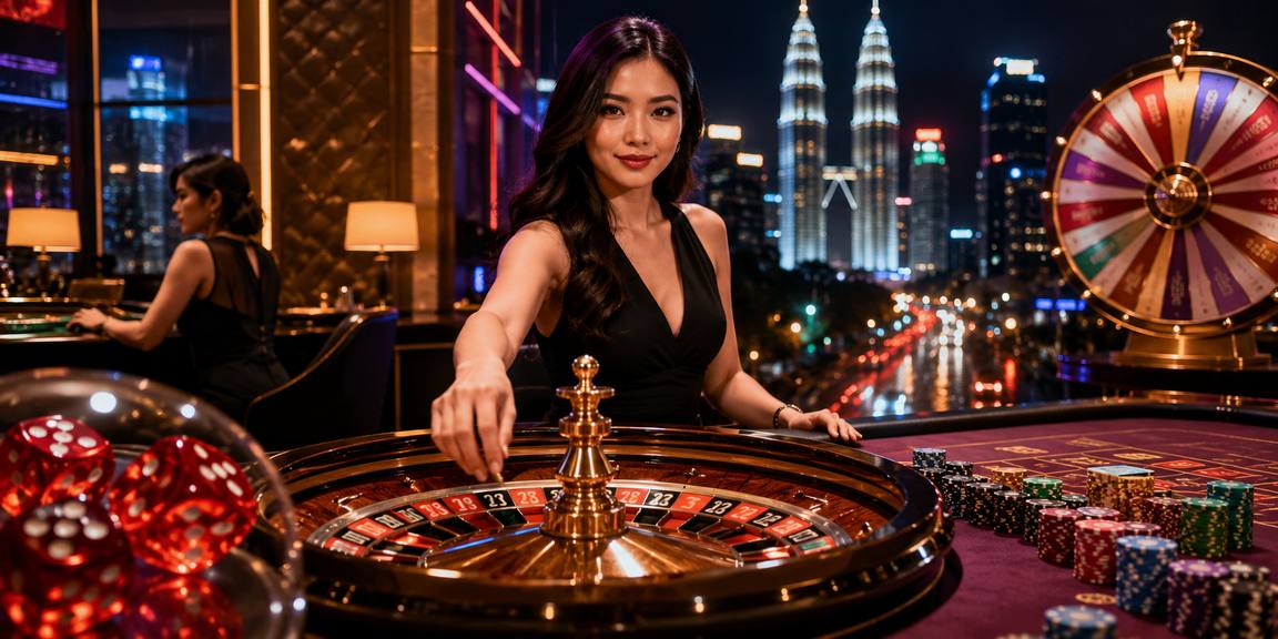 Meja Live Casino dengan Dealer Sebenar